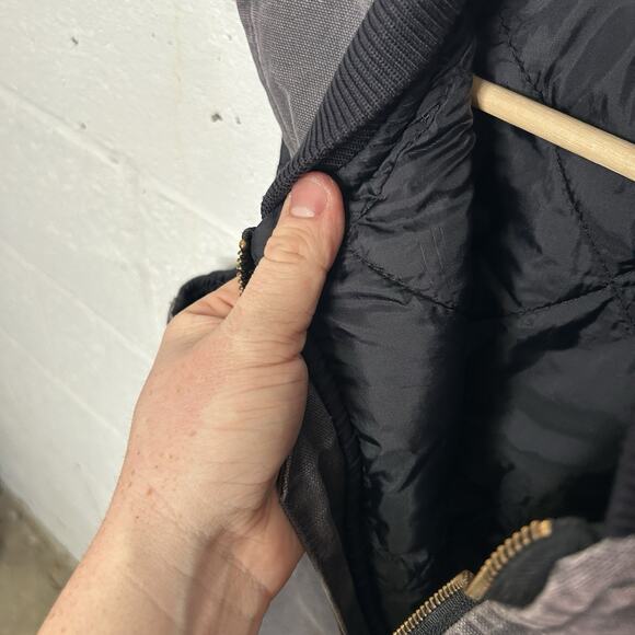 Vintage Carhartt Quilt-Lined Artic Vest “Shadow Grey” V02 - Picture 10 of 10